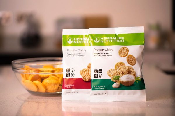 herbalife-main Protein Chips με γεύση Barbecue 10 φακελάκια ανα συσκευασία - Image 2